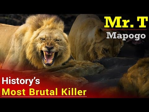 From the Depths of Hell Returned Mr. T… The Lion Who Made Kings Tremble at His Roar